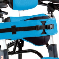 Leckey Mygo Stander close up of pelvic supports