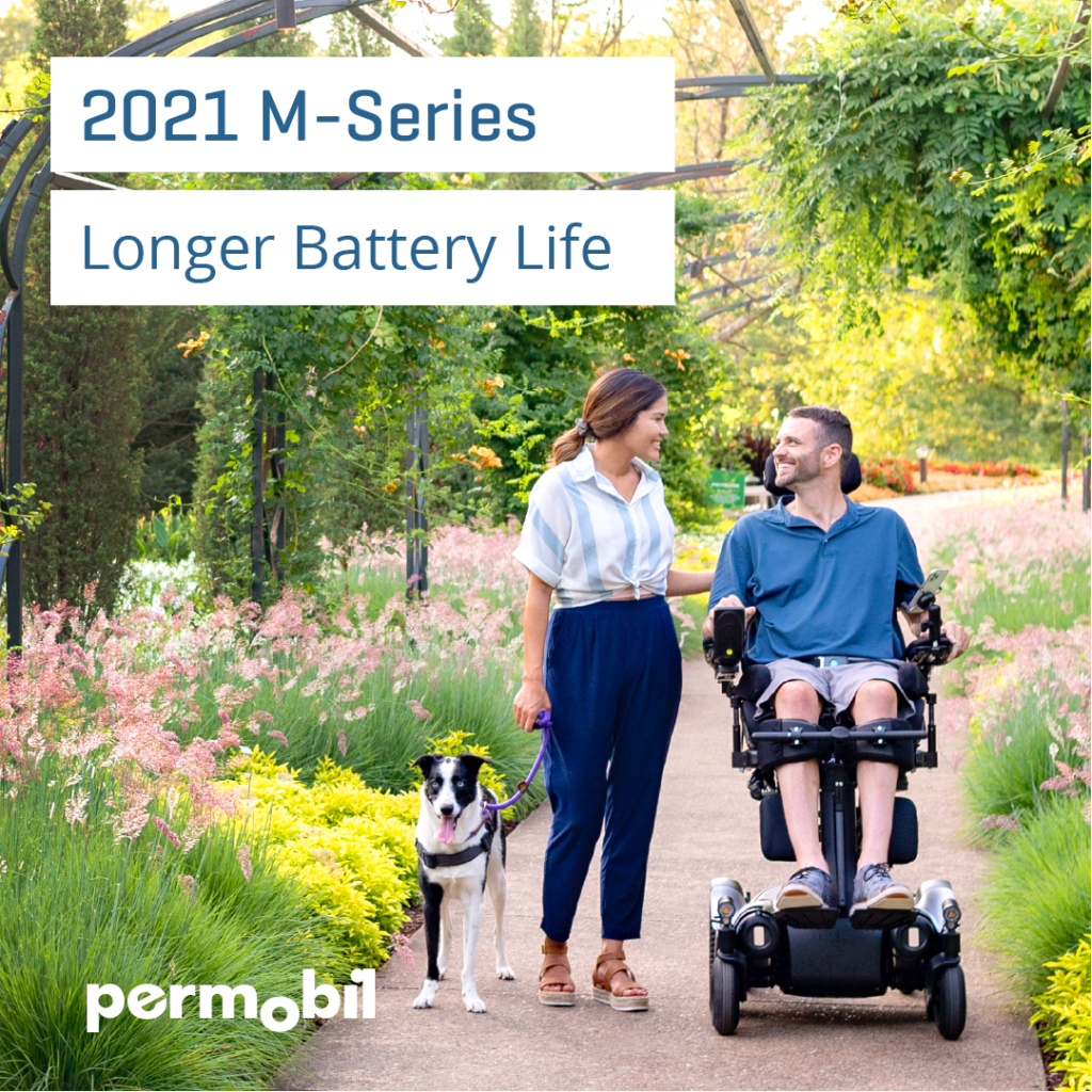 Permobil M5 - Battery life