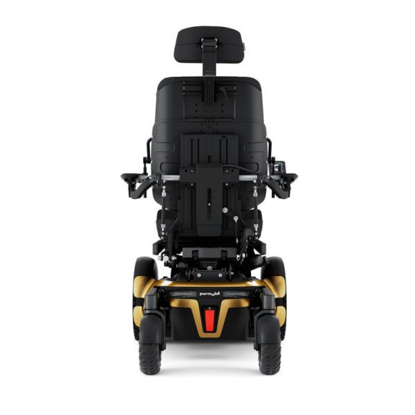 Permobil F5 VS power wheelchair - rear view