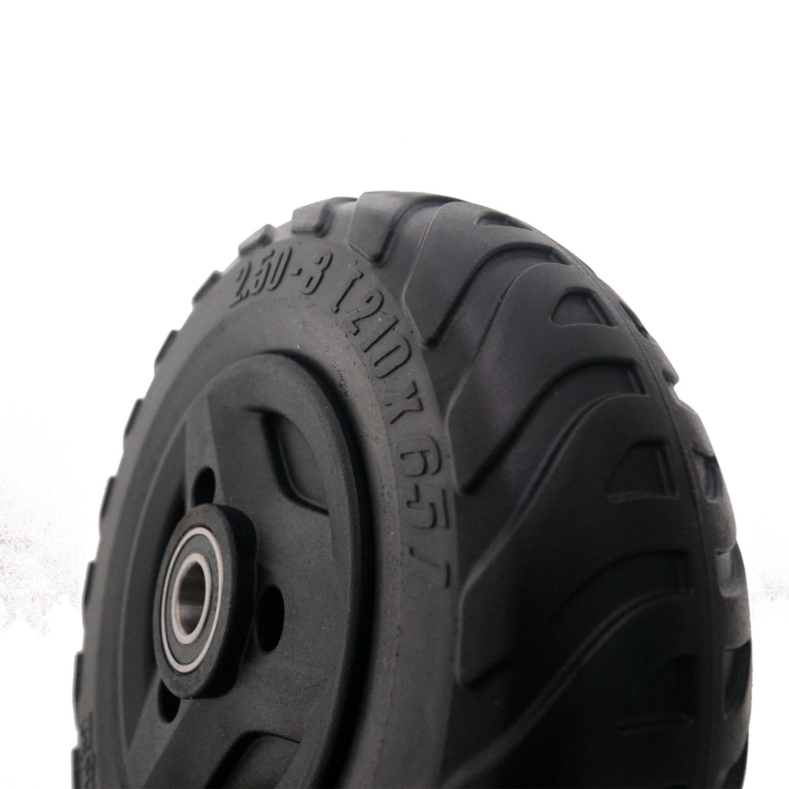 Permobil solid castor black Power Wheelchair Parts GTK