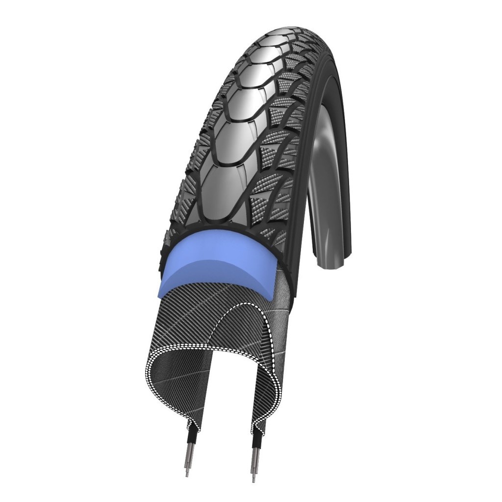 thumbnail image 2 of Schwalbe Marathon Plus Tour 26 X 2.0 Puncture Resistant Bike Tyre - Smart Guard 2 of 4