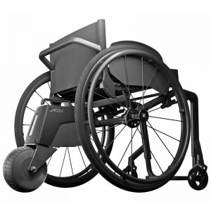 Alber Smoov on wheelchair