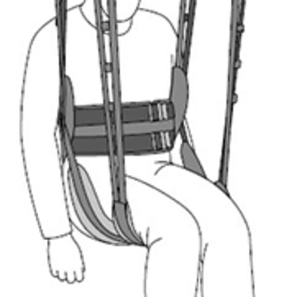 Molift RgoSling Toilet HighBack 1 image of Hoists and Slings at GTK