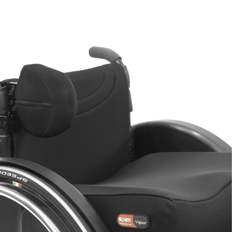 Spex Vigour cushion on wheelchair