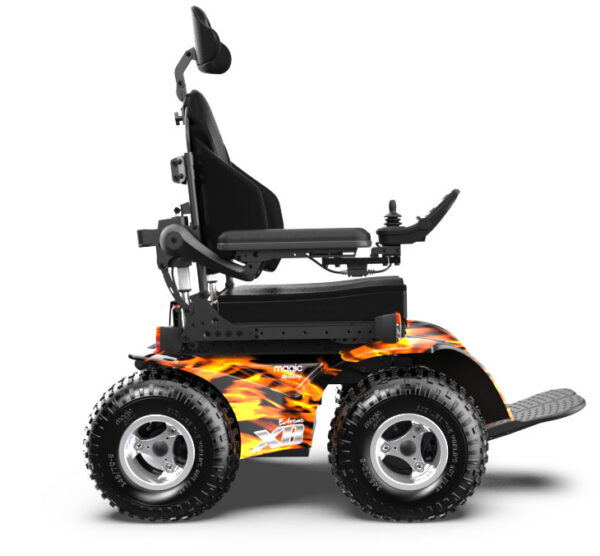 Magic Mobility Extreme X8 - flames