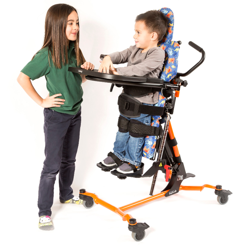 Easystand Zing MPS TT being used by young child