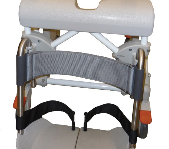 Bodypoint Aeromesh Shower Calf Support on commode