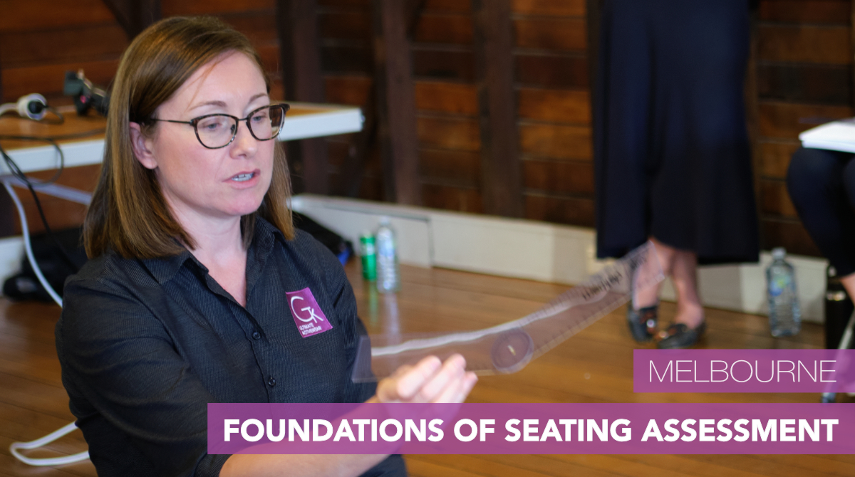 Foundations of Seating Assessment banner Melbourne