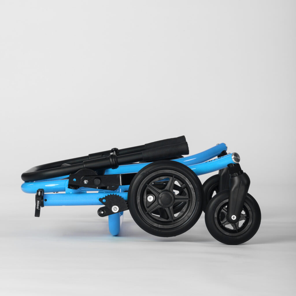 Flux walker in folded position