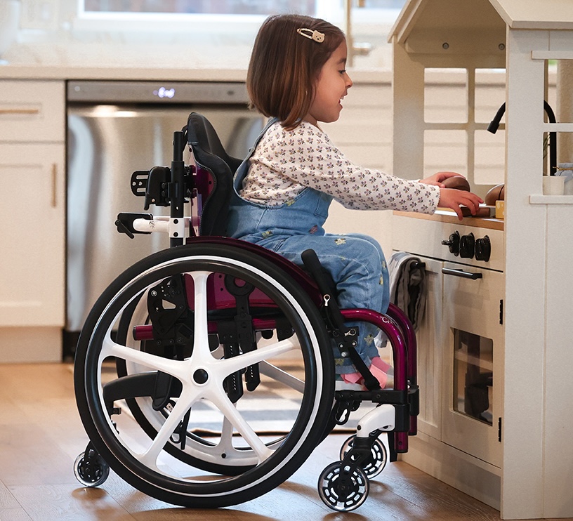 Axion Kids Cushion in use