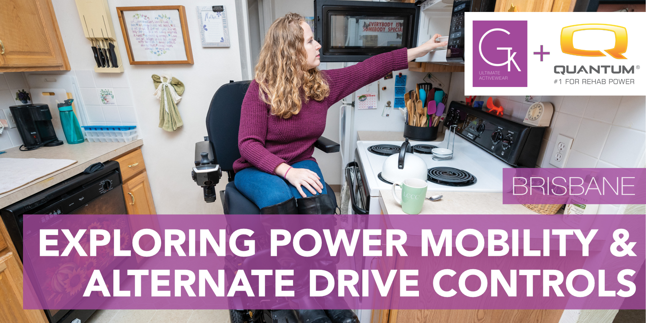 Quantum Rehab + GTK: Exploring Power Mobility and Alternate Drive Controls Brisbane