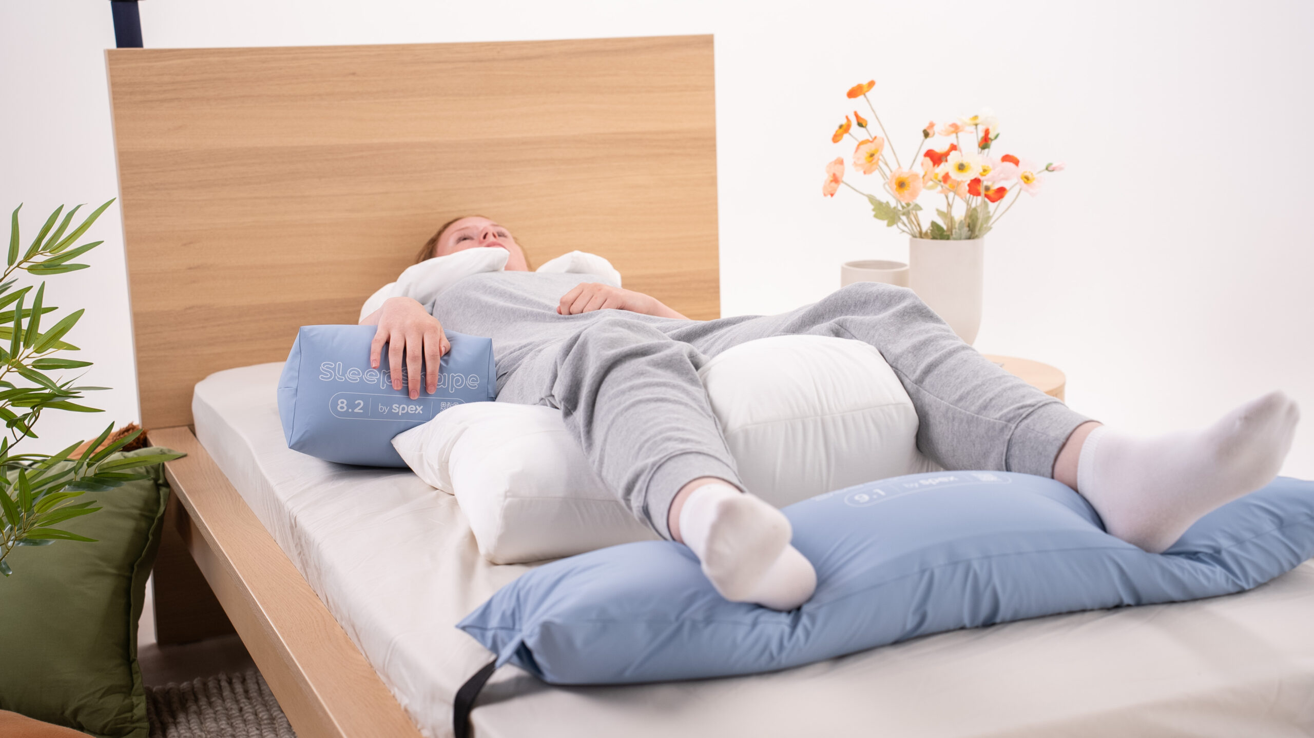 SleepShape close up in use