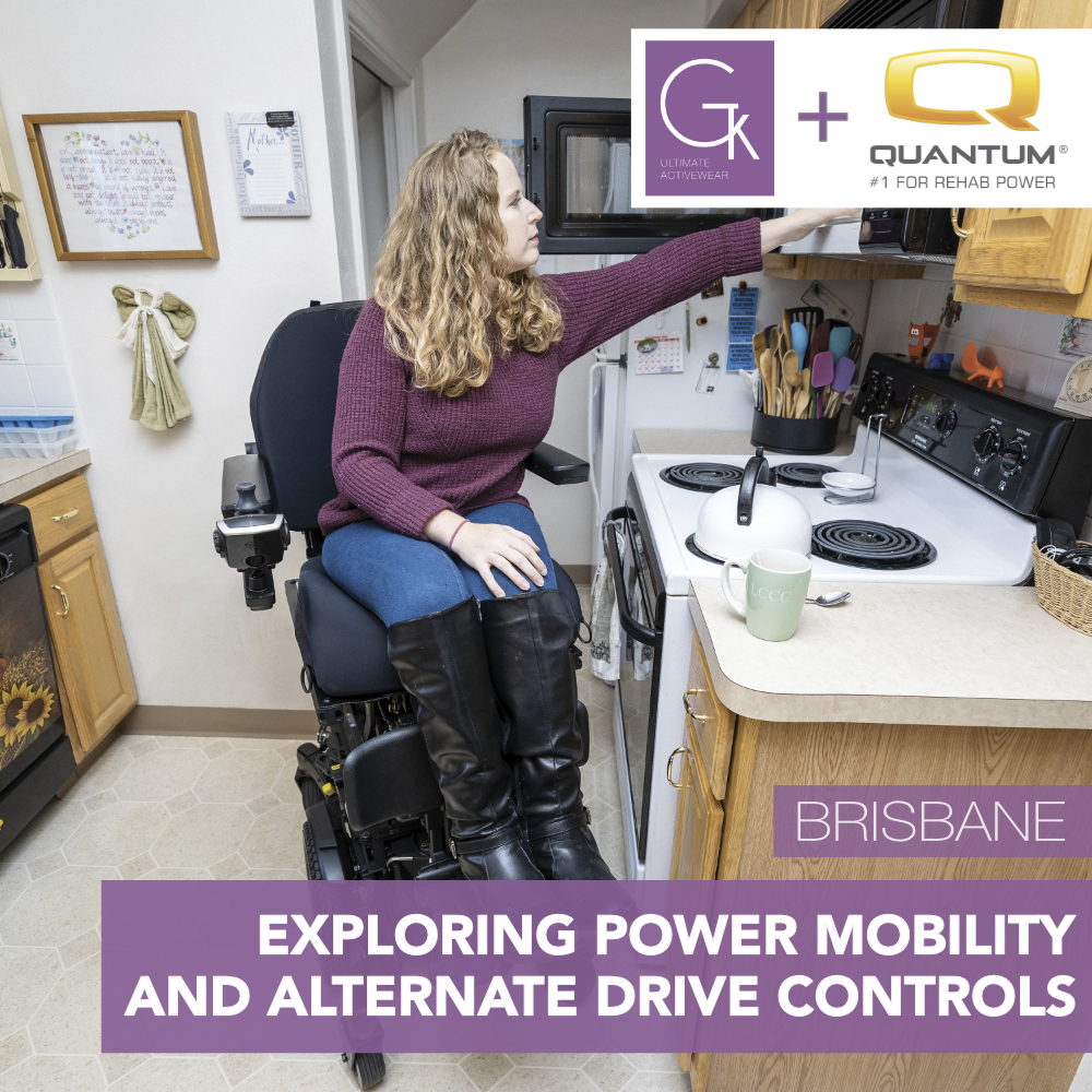 Quantum Rehab + GTK: Exploring Power Mobility and Alternate Drive Controls - Brisbane